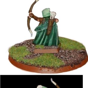 Wood Elf Glade Guard by octo777