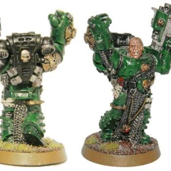 Salamander Space Marine Commander by willsham