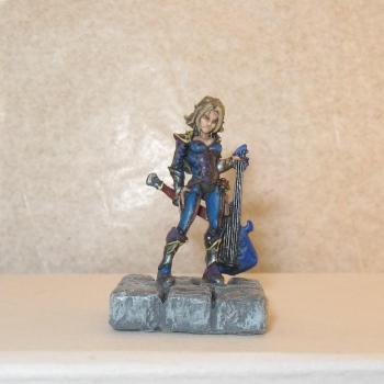 Female Bard by kronk