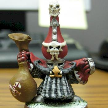 Christmas Chaos Dwarf by TemplarSeth