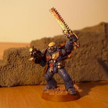 Ultramarines Sergeant by Kronoz
