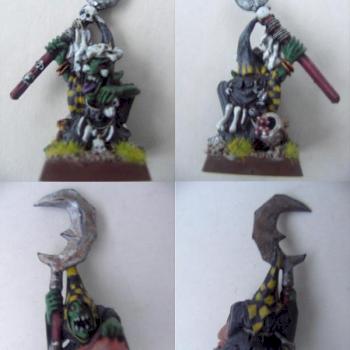Night Goblin Shaman and Night Goblin Big Boss by Jorne
