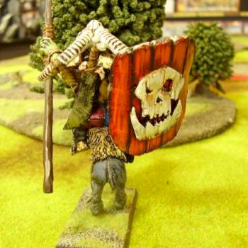 Orc Warboss on Rampant Boar (Back) by Aquilifer66