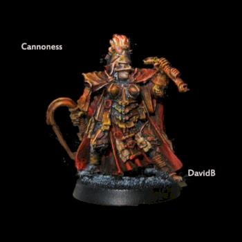 Sisters of Battle Cannoness lighting effects by DavidB