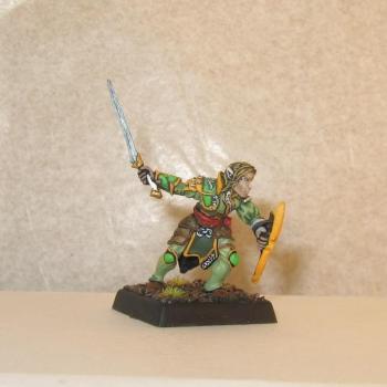 Elven Figher Dude by kronk