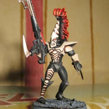 dark eldar warrior by hexter
