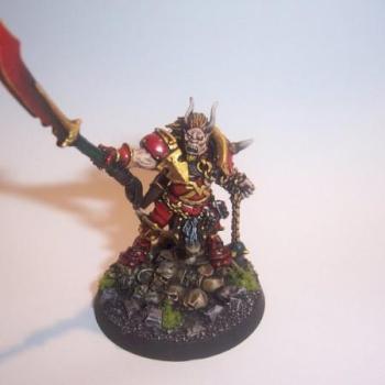 World Eater Lord with Berserker Glaive by GRENDAL1969
