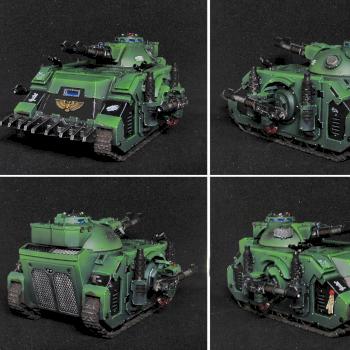 (Warhammer 40 000 - Space Marines) Salamanders Predator by Alex Fox