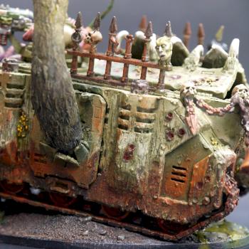 Nurgle Death Guard Rhino by Immersive_World_Crafter