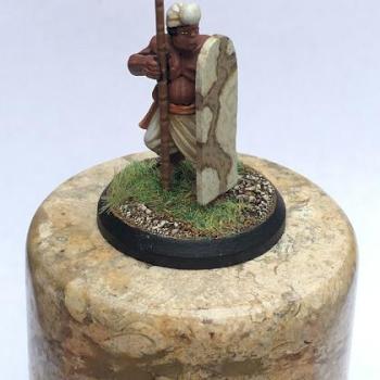 Ancient Indian Spearman by painterdan97