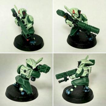 Tau Vior'la  Pathfinder by Scotlandec