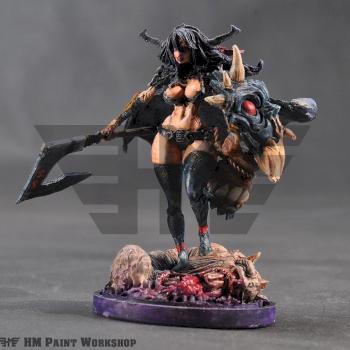 Kingdom Death Pin Up by hmpaintworkshop