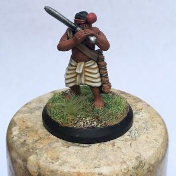 Ancient Indian Swordsman by painterdan97