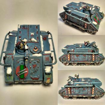 Custom Space wolves Rhino by Scotlandec