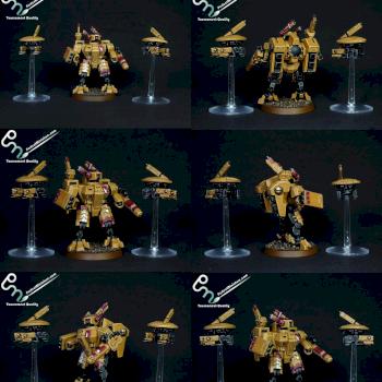 Tau XV8 Crisis Battlesuit by perfectminiaturecom