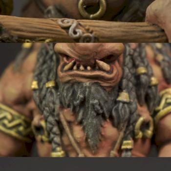 Troll from Blood Rage - details by Teusz
