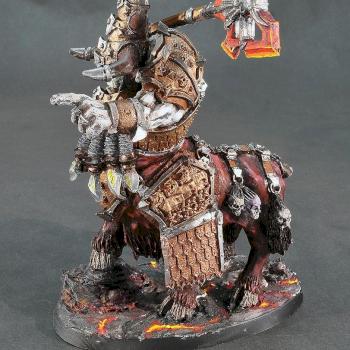 Age of Sigmar- Azgorh – Chaos Dwarf Bull Centaur Taur’ruk by hmpaintworkshop