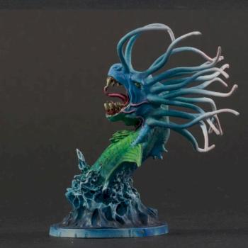 Sea serpent from Blood Rage by Teusz