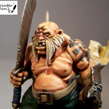 Ogre Kingdoms Mournfang Cavalry by painterdan97