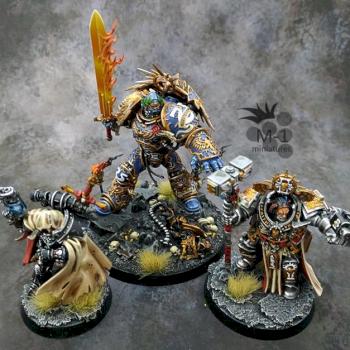 Triumvirate of Primarchs by malinek28