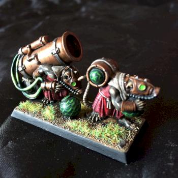 Skaven Poisoned Wind Mortar Weapon Team by Walderdbeere