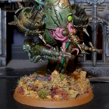 Dark Imperium - Nurgle Foetid Bloat-drone by P4Painting