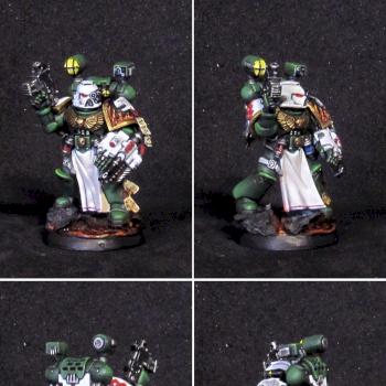 (Warhammer 40 000 - Space Marines) Salamanders Apothecary by Alex Fox
