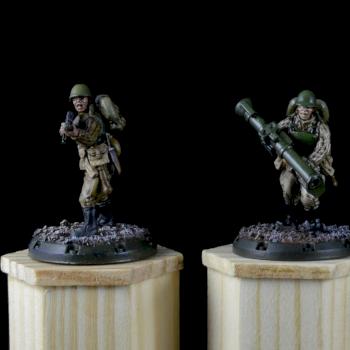 Dust 1947 SSU Guard Anti Tank Squad by Grey Seer