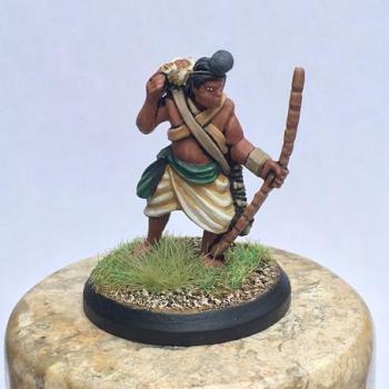Ancient Indian Archer by painterdan97