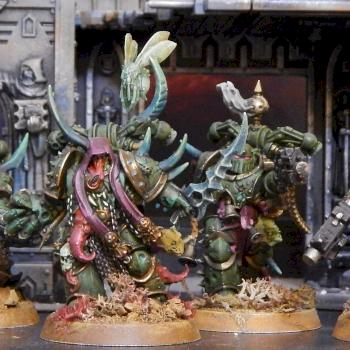 PLAGUE MARINES - Death Guard by P4Painting