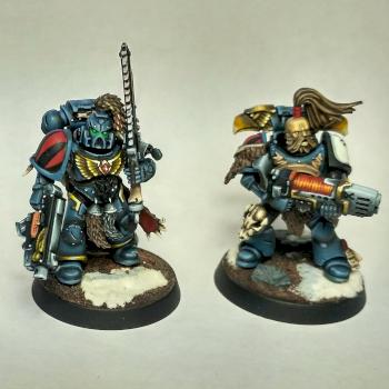 Space wolves Grey Hunters by Scotlandec