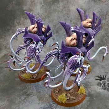 Tyranids Venomthrope Brood by malinek28
