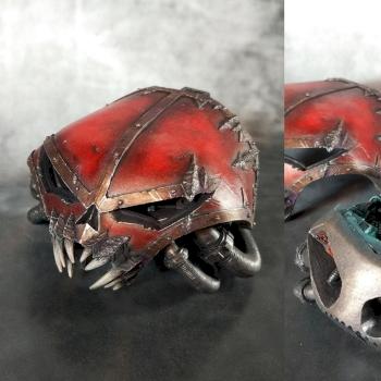 Chaos Reaver titan head by Daigoro