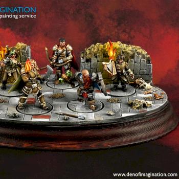 Dungeons and Dragons Party (HeroForge) by DEN of IMAGINATION