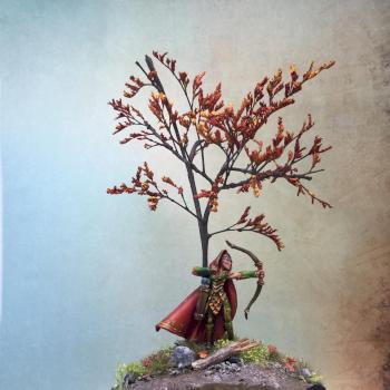 Alistrilee, Elf Archer by Breton