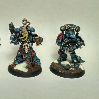 Space wolves Grey Hunters by Scotlandec