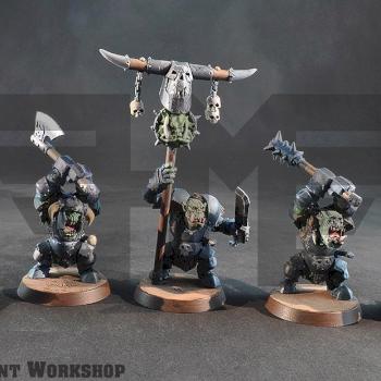 Warhammer Age of Sigmar Destruction Ironjaws Ardboys by hmpaintworkshop