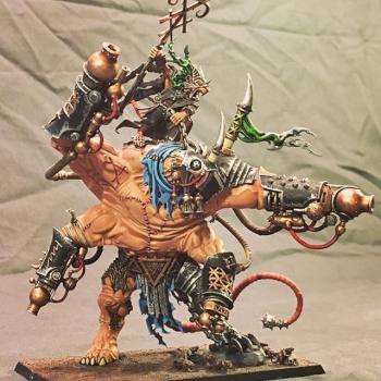 Thanquol and Boneripper by Cloudminiatures