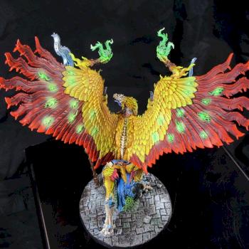 Phoenix Lord of Change by DisturbingDenizens