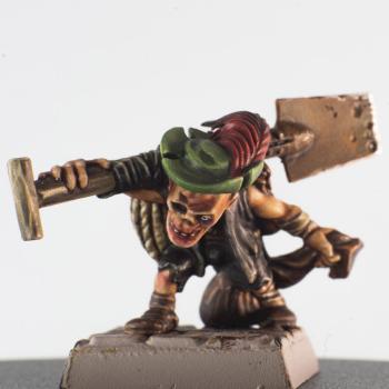 'Thing' The gravedigger (WIP) by L.V.