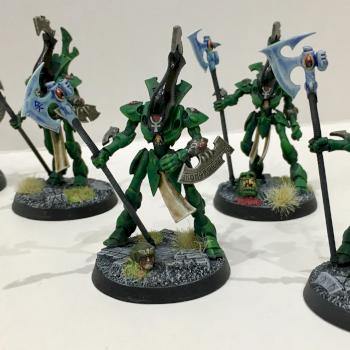 Biel-Tan Wraithblades by Superfly29