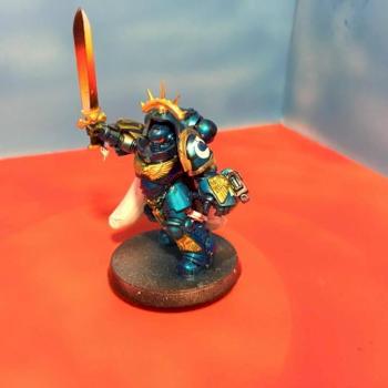 space marine Captain in gravis armor by gendoikari87