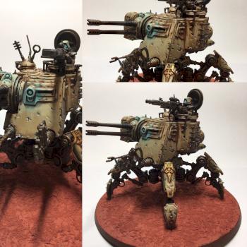 Adeptus Mechanicus Onager Dunecrawler by mileshamrick