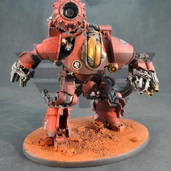 Warhammer 40k Mechanicum Thanatar Siege-Automata by hmpaintworkshop