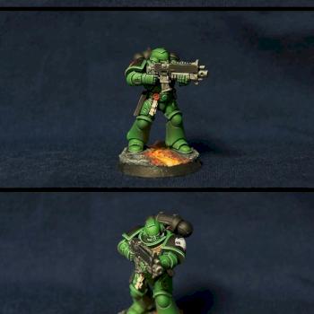 Salamanders Primaris marine by hsh521