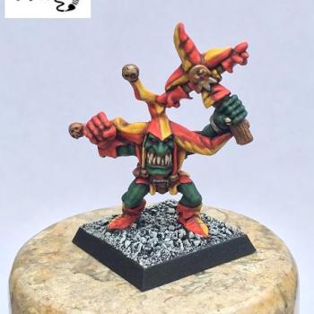 Gubbinz the Goblin Jester by painterdan97