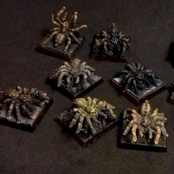 Warhammer Quest Spiders by vbt