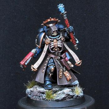Space Marines Primaris Chaplain by GobBoss