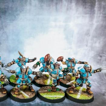 Human Blood Bowl Team by Irth