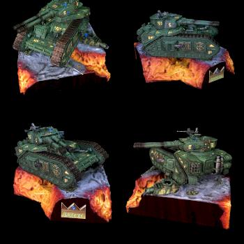 Macharius Vanquisher super heavy tank by breezezhu90